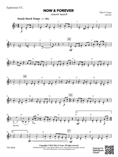 Now & Forever: Baritone T.C.