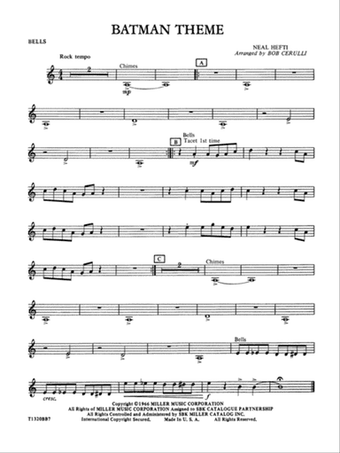 Batman Theme: Bells