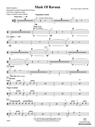 Mask of Ravana: 2nd Percussion