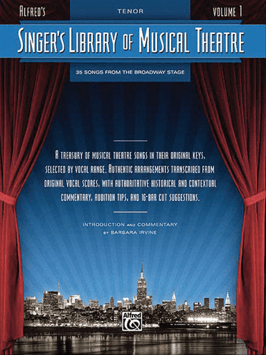 Singer's Library of Musical Theatre – Vol. 1
