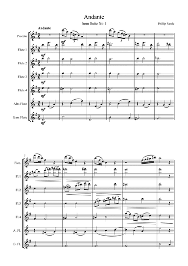 Flute Choir - Suite No.I