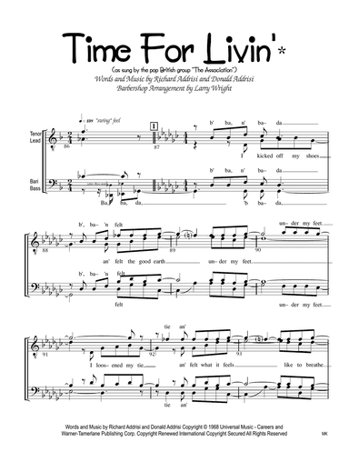 Time For Livin'