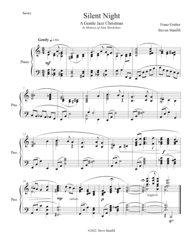 Silent Night--A Gentle Jazz Christmas
