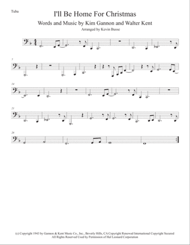 I'll Be Home For Christmas