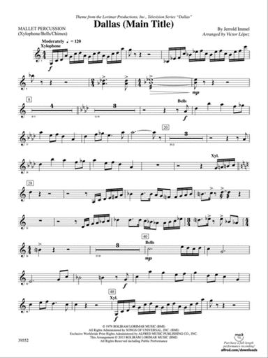 Dallas (Main Title): Mallets