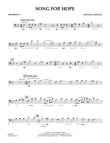 Song For Hope - Trombone 1