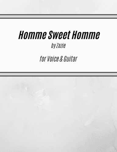 Homme Sweet Homme