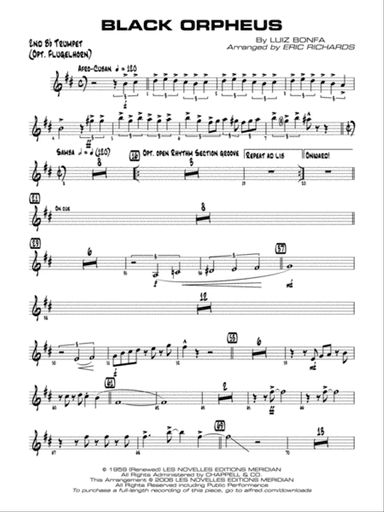 Black Orpheus: 2nd B-flat Trumpet