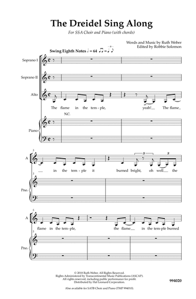 Dreidel Sing Along