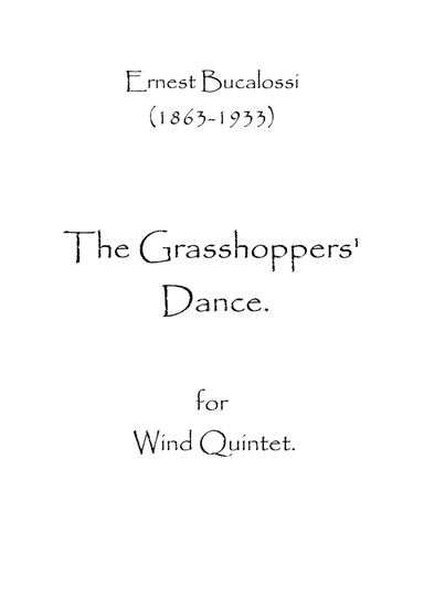 The Grasshoppers' Dance