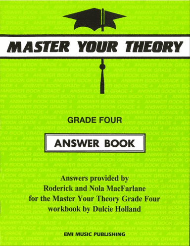 Master Your Theory Answer Book 4