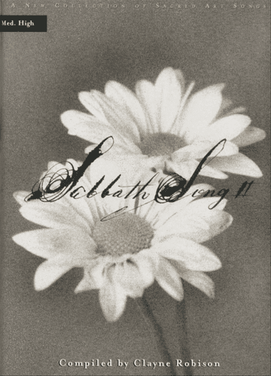 Sabbath Song 2 - Medium High Vocal Solos - Book & CD