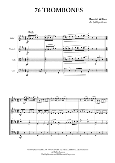 Seventy Six Trombones