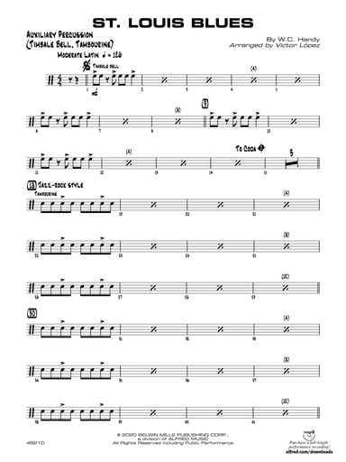 St. Louis Blues: Auxiliary Percussion