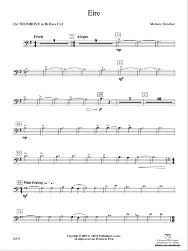 Eire: (wp) 2nd B-flat Trombone B.C.