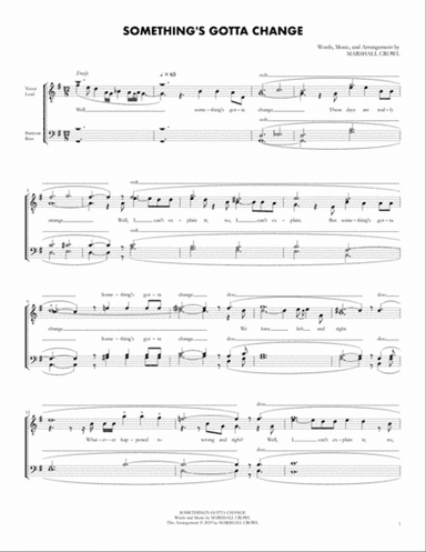 Something’s Gotta Change