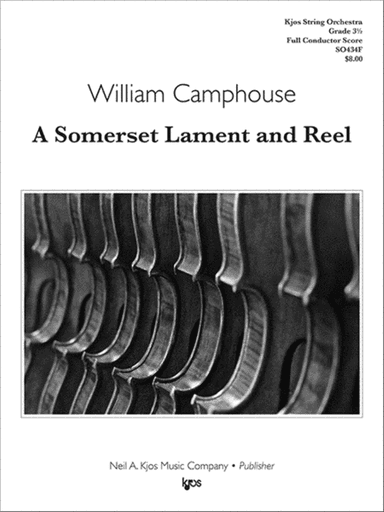 A Somerset Lament And Reel - Score