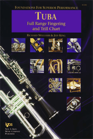 Foundations For Superior Performance Full Range Fingering and Trill Chart-Tuba