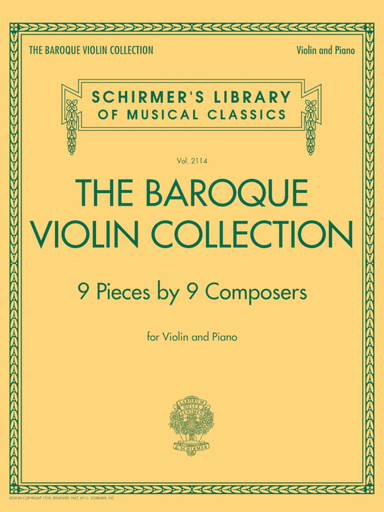 The Baroque Violin Collection – 9 Pieces by 9 Composers