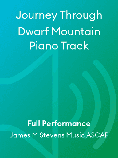Journey Through Dwarf Mountain Piano Track