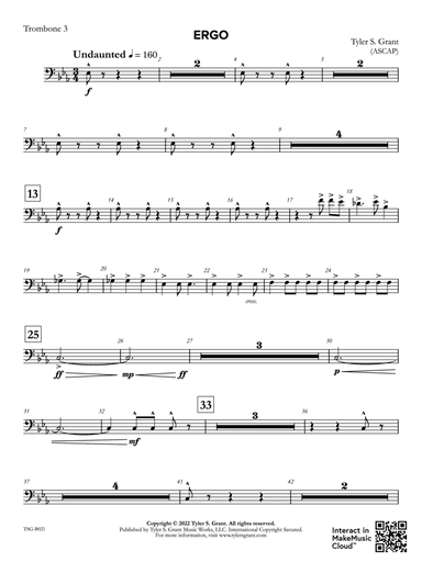 Ergo: 3rd Trombone