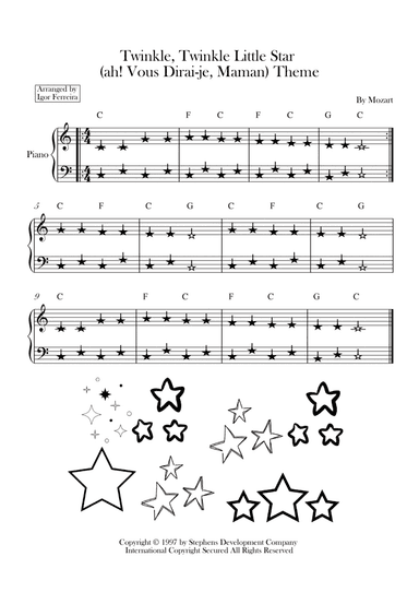 Twinkle, Twinkle Little Star (ah! Vous Dirai-je, Maman) Theme