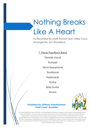Nothing Breaks Like A Heart