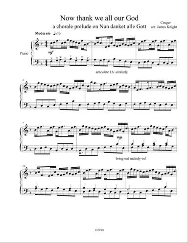 Now Thank We all our God