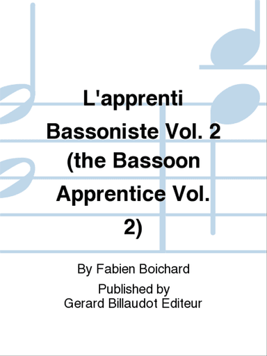 L'Apprenti Bassoniste Vol. 2