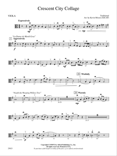 Crescent City Collage: Viola