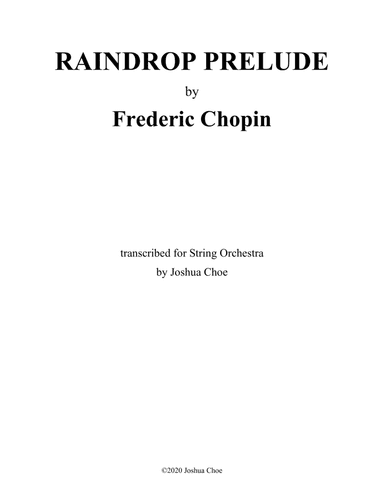 Raindrop Prelude
