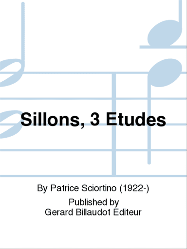 Sillons, 3 Etudes