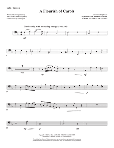 A Journey to Joy (A Cantata for Christmas) - Cello/Bassoon