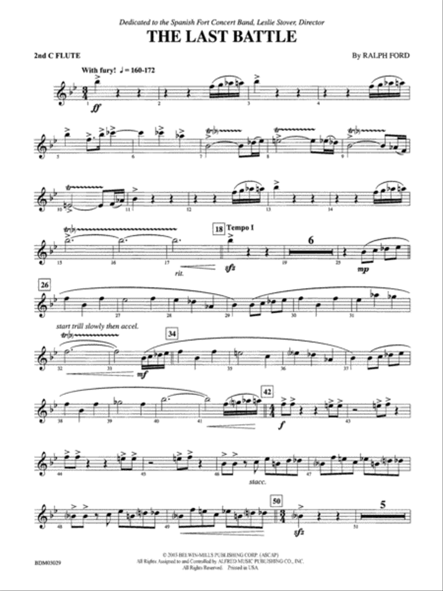The Last Battle: 2nd Flute