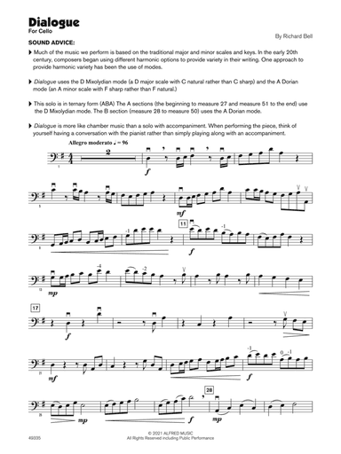 Dialogue (Sound Innovations Soloist, Cello)