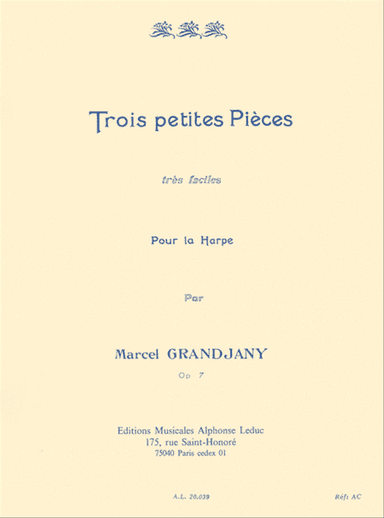 3 Petites Pieces Tres Faciles Op. 7