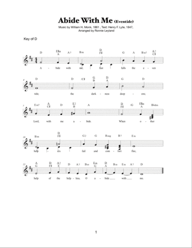 Abide With Me (Eventide)