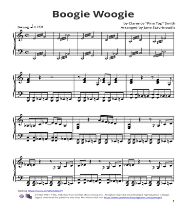(the Original) Boogie Woogie