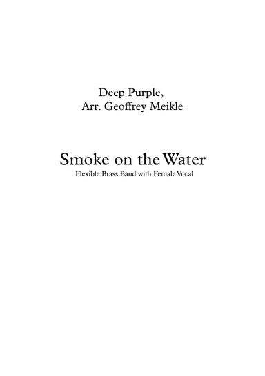 Smoke On The Water