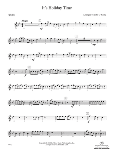 It's Holiday Time: Flute