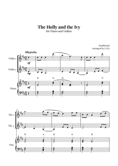 The Holly and the Ivy