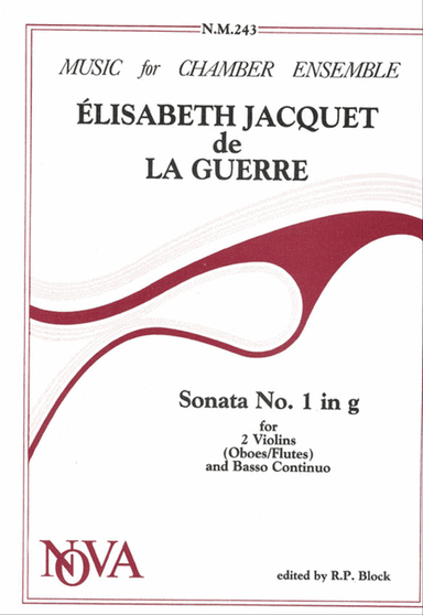 Sonata No. 1 In G
