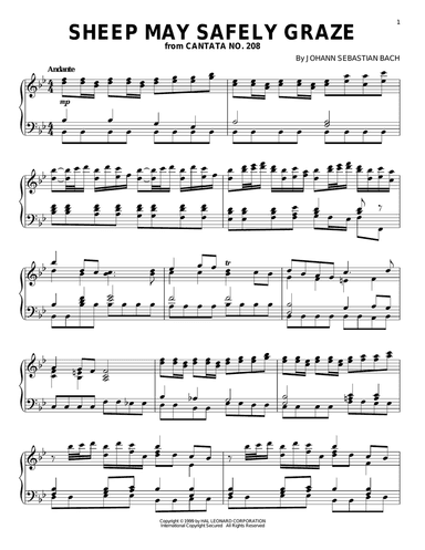 Sheep May Safely Graze