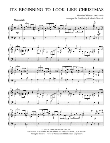 It's Beginning To Look Like Christmas