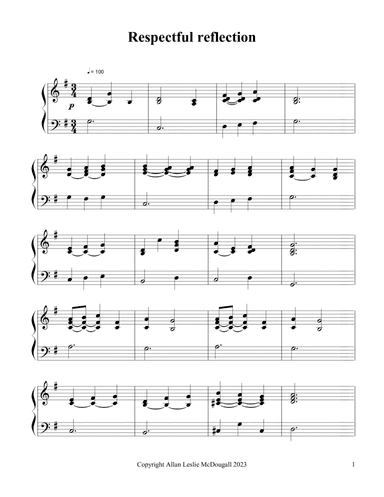 Respectful reflection