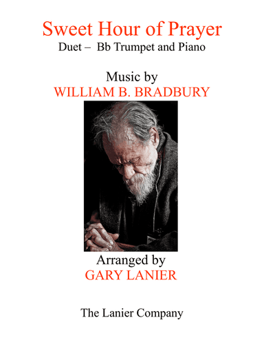 SWEET HOUR OF PRAYER (Duet – Bb Trumpet & Piano with Score/Part)