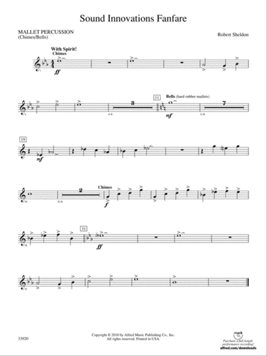 Sound Innovations Fanfare: Mallets