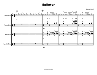 Splinter (Drumline Cadence)