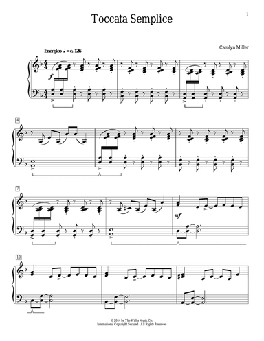 Toccata Semplice