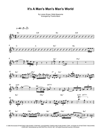 It's A Man's Man's Man's World